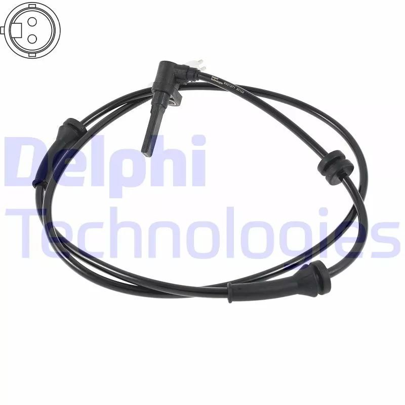 Capteur, vitesse de roue DELPHI SS21271-12B1