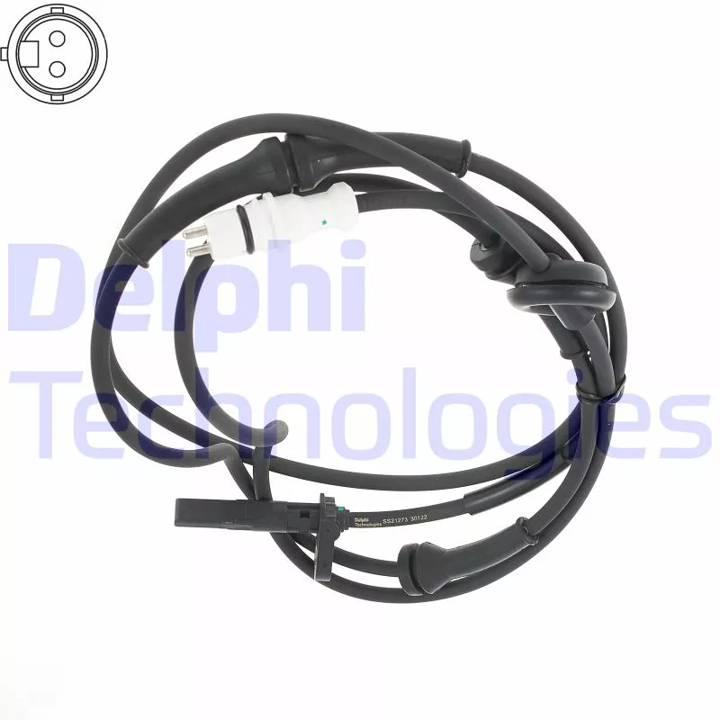 Capteur, vitesse de roue DELPHI SS21273-12B1