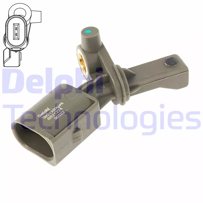 Capteur, vitesse de roue DELPHI SS21274-12B1
