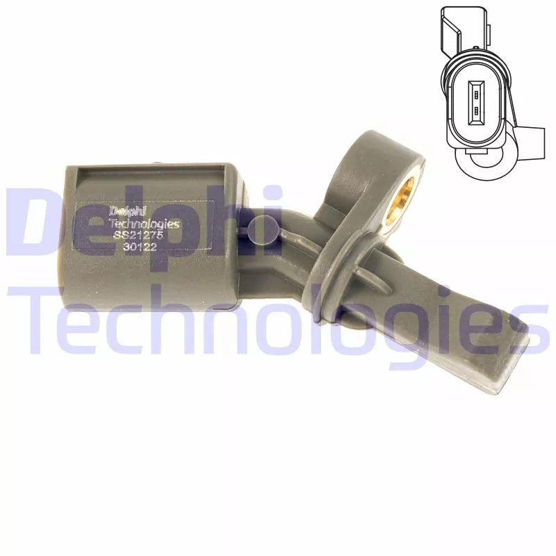Capteur, vitesse de roue DELPHI SS21275-12B1