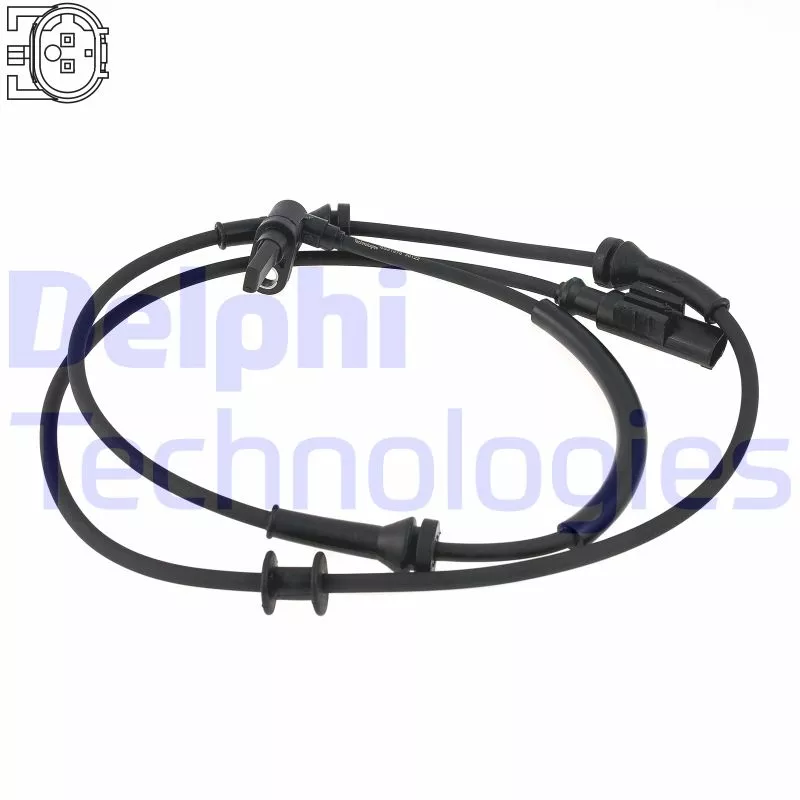 Capteur, vitesse de roue DELPHI SS21278-12B1