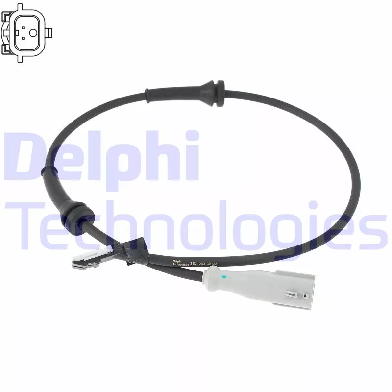 Capteur, vitesse de roue DELPHI SS21283-12B1