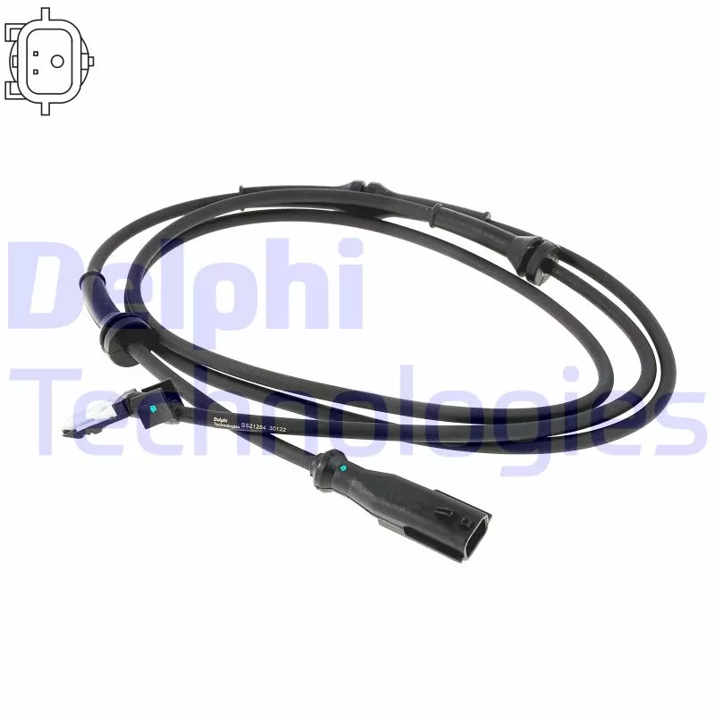 Capteur, vitesse de roue DELPHI SS21284-12B1