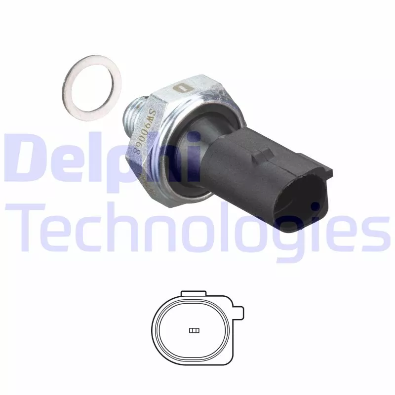 Indicateur de pression d'huile DELPHI SW90068