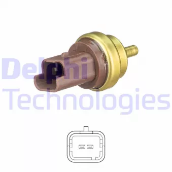 Sonde de température, liquide de refroidissement DELPHI TS10477