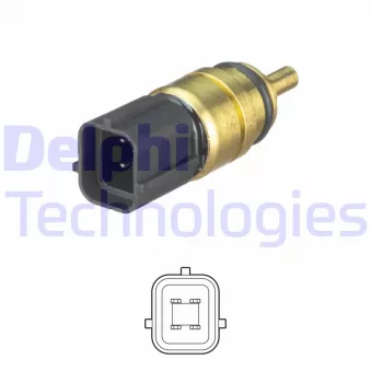 Sonde de température, liquide de refroidissement DELPHI TS10528