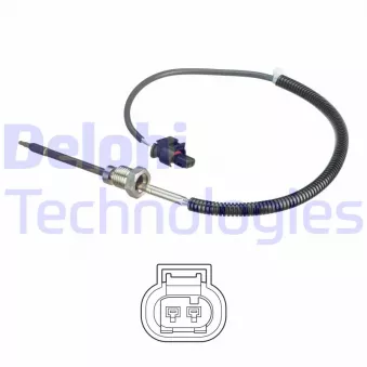 Capteur, température des gaz DELPHI TS30220