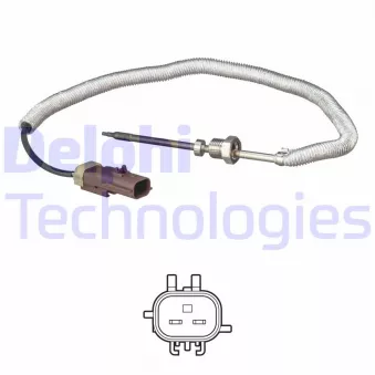 Capteur, température des gaz DELPHI TS30255