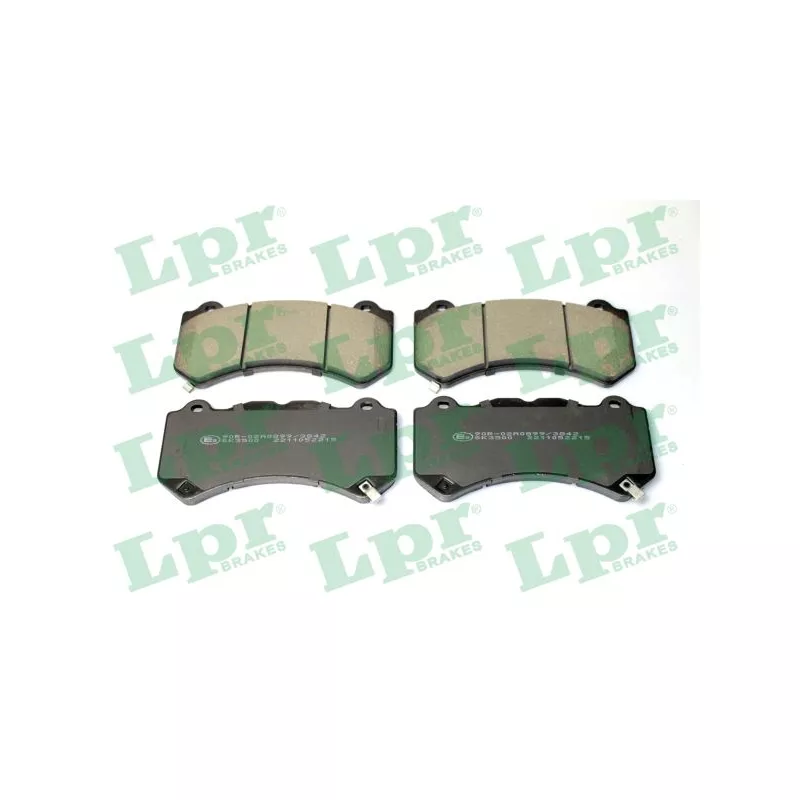 Jeu de 4 plaquettes de frein avant LPR 05P2215