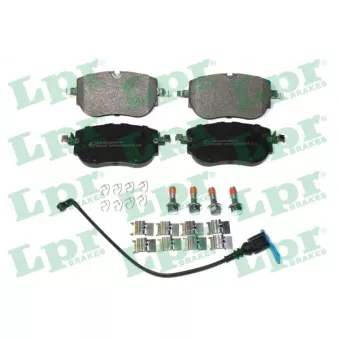 Jeu de 4 plaquettes de frein avant LPR 05P2260AK