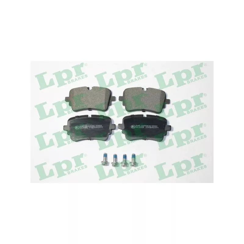 Jeu de 4 plaquettes de frein arrière LPR 05P2291