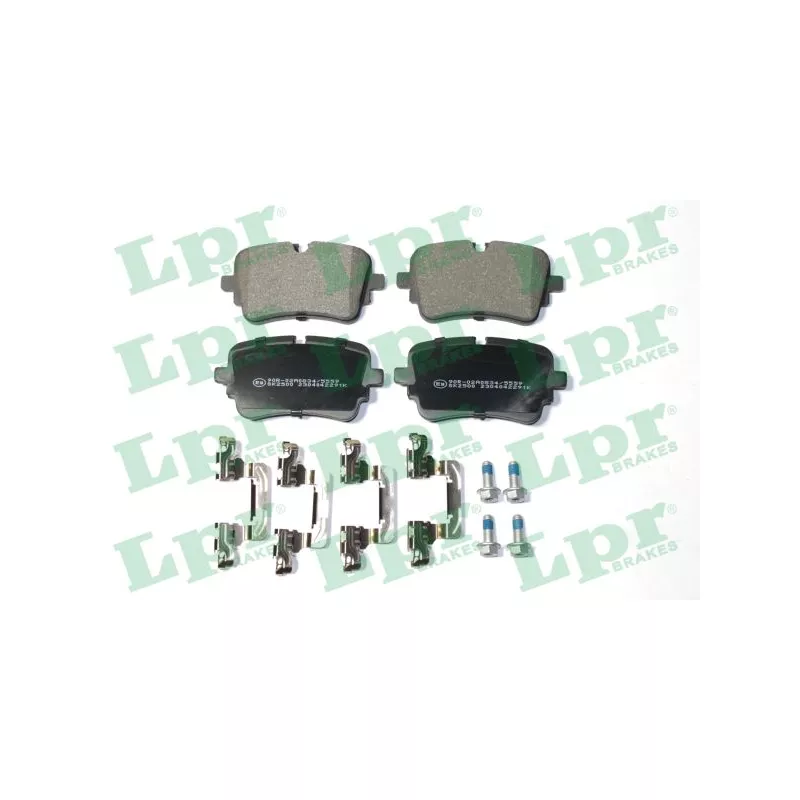 Jeu de 4 plaquettes de frein arrière LPR 05P2291K