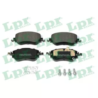 Jeu de 4 plaquettes de frein avant LPR 05P2292