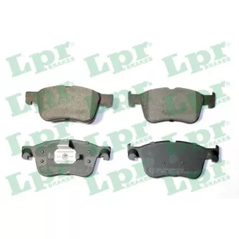 Jeu de 4 plaquettes de frein avant LPR 05P2310