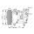 Compresseur, climatisation NRF 32690G - Visuel 1