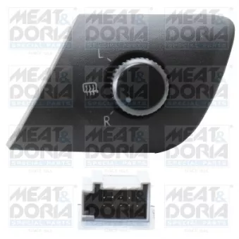 Commande, ajustage du miroir MEAT & DORIA 206154