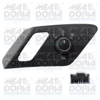 Commande, ajustage du miroir MEAT & DORIA 206159