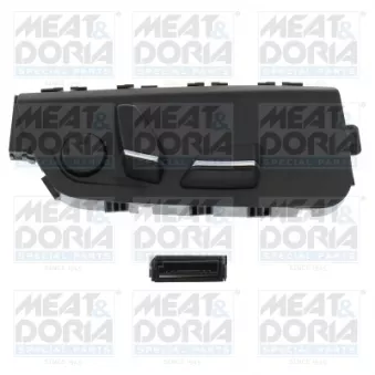 Bouton, ajustage du dossier avant droit MEAT & DORIA 206222