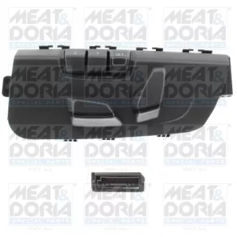 Bouton, ajustage du dossier avant gauche MEAT & DORIA 206227