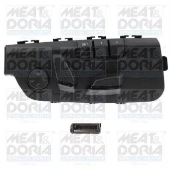 Bouton, ajustage du dossier avant droit MEAT & DORIA 206229
