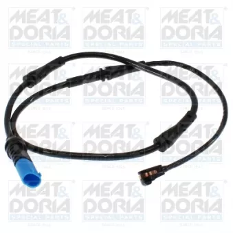 Contact d'avertissement, usure des plaquettes de frein MEAT & DORIA 212199