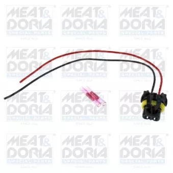 Jeu de câbles, bougie de préchauffage MEAT & DORIA 25560
