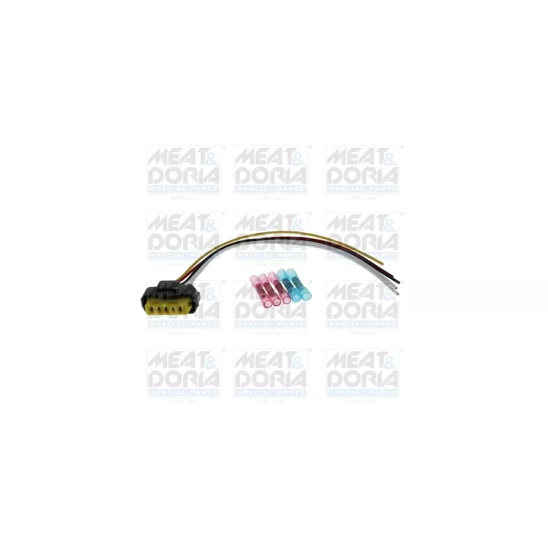Kit de réparation pour câbles, moteur d'essuie-glace MEAT & DORIA 25564