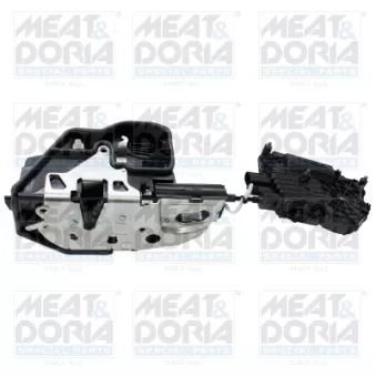 Serrure de porte arrière gauche MEAT & DORIA 31788