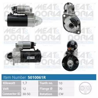 Démarreur MEAT & DORIA 5010061R