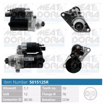 Démarreur MEAT & DORIA 5015125R