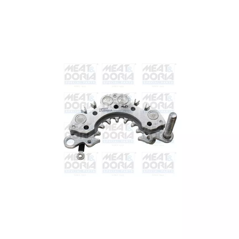 Pont de diodes, alternateur MEAT & DORIA 52276