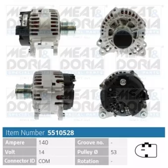 Alternateur MEAT & DORIA 5510528