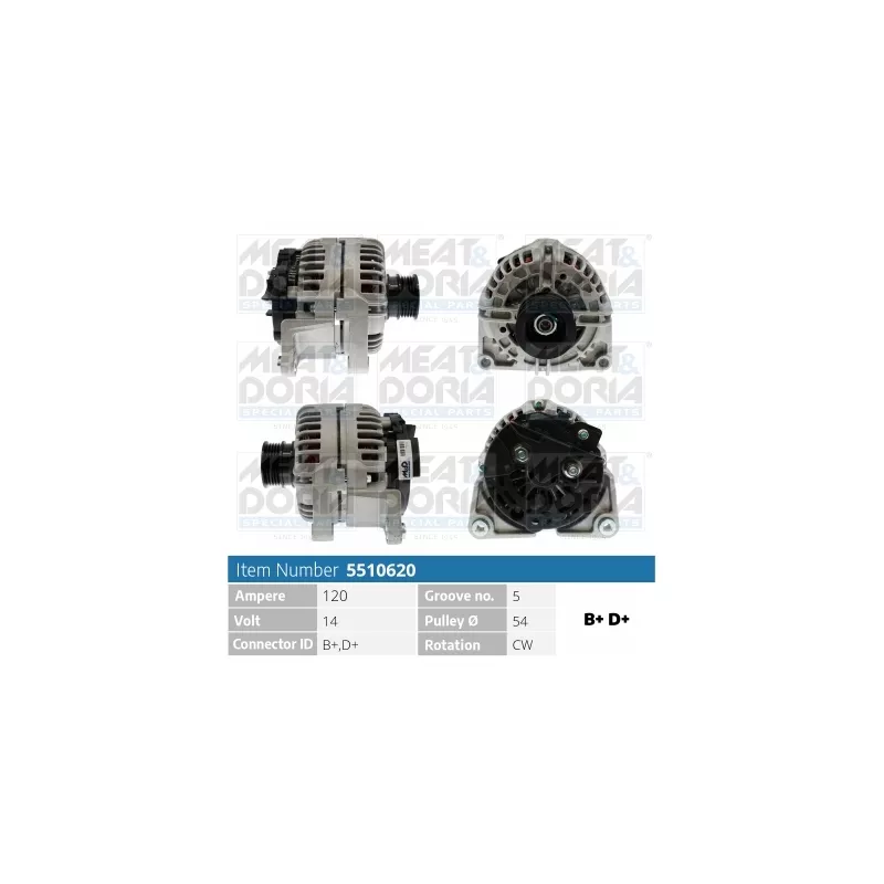 Alternateur MEAT & DORIA 5510620