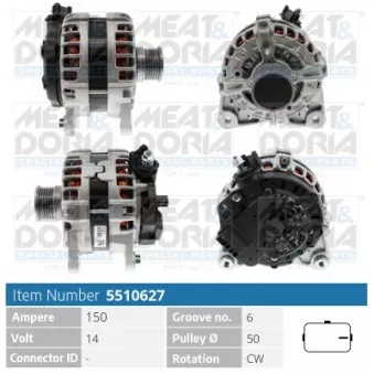 Alternateur MEAT & DORIA 5510627