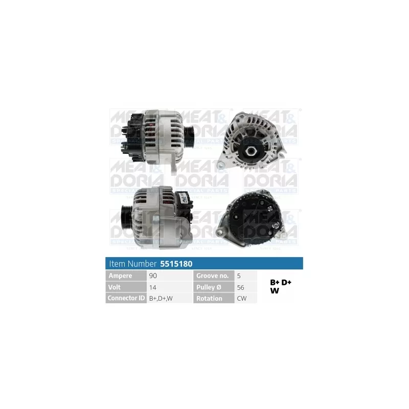 Alternateur MEAT & DORIA 5515180
