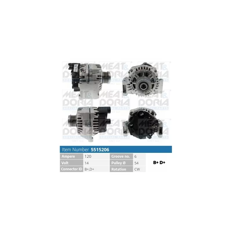 Alternateur MEAT & DORIA 5515206
