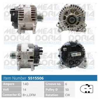 Alternateur MEAT & DORIA 5515506