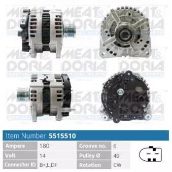 Alternateur MEAT & DORIA 5515510