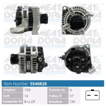 Alternateur MEAT & DORIA 5540828
