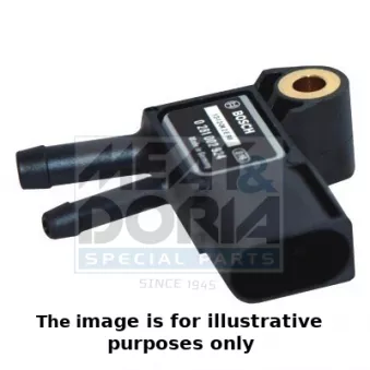 Capteur, pression des gaz échappement MEAT & DORIA 82318E