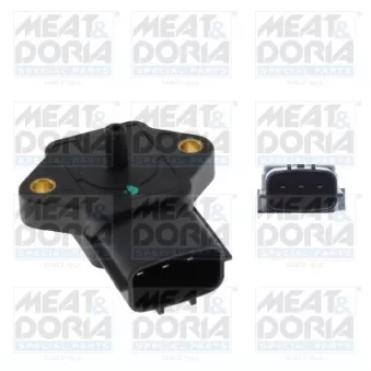 Capteur, pression du tuyau d'admission MEAT & DORIA 82781