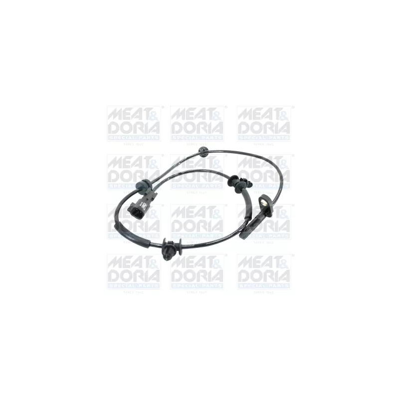 Capteur, vitesse de roue avant droit MEAT & DORIA 901189