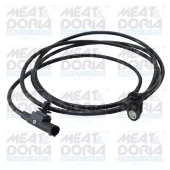 Capteur, vitesse de roue arrière gauche MEAT & DORIA 901208