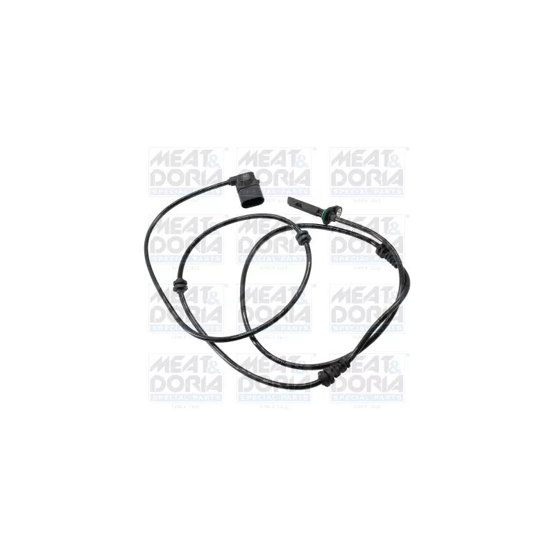 Capteur, vitesse de roue avant gauche MEAT & DORIA 901211