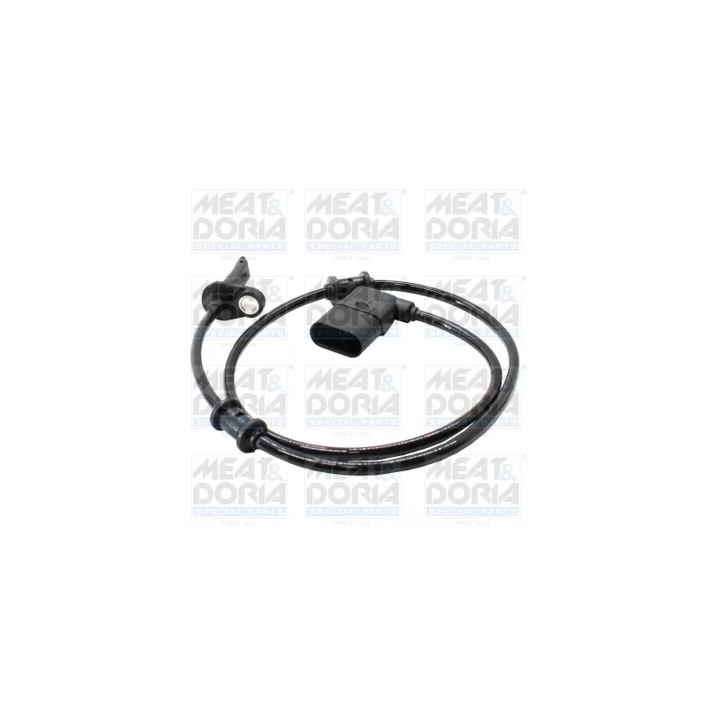 Capteur, vitesse de roue arrière gauche MEAT & DORIA 901256