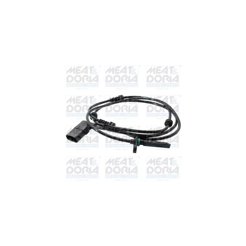 Capteur, vitesse de roue avant gauche MEAT & DORIA 901258