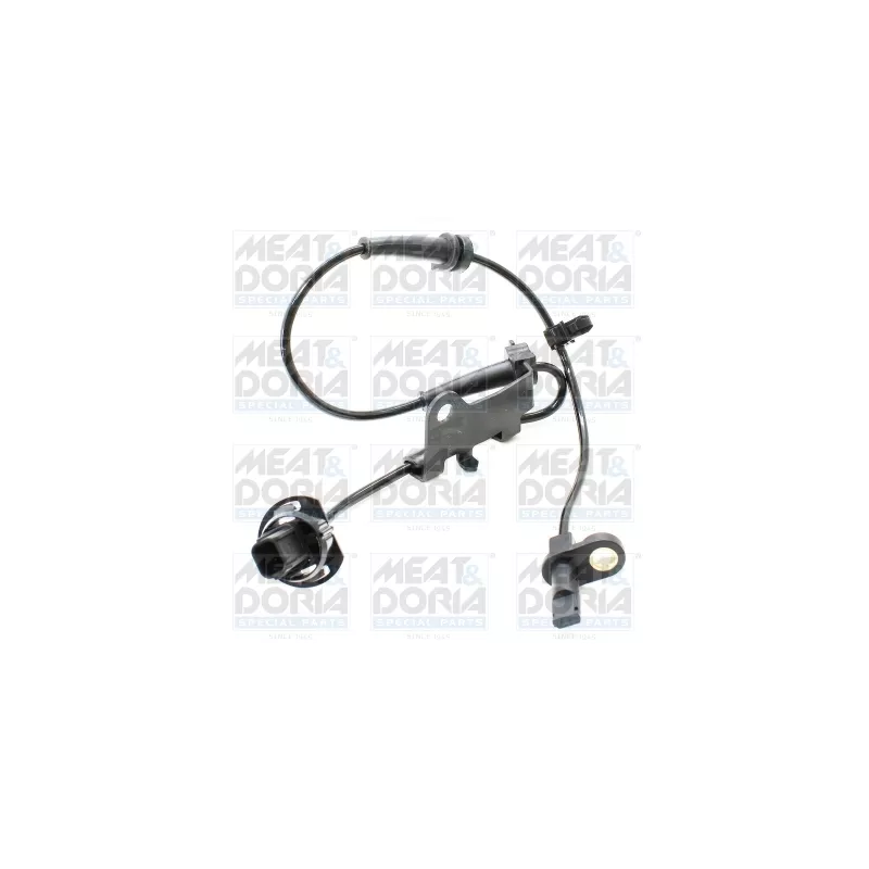 Capteur, vitesse de roue avant gauche MEAT & DORIA 901287