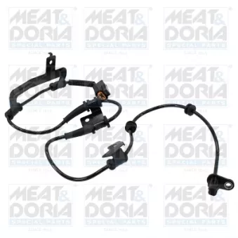 Capteur, vitesse de roue avant gauche MEAT & DORIA 90748