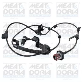 Capteur, vitesse de roue avant gauche MEAT & DORIA