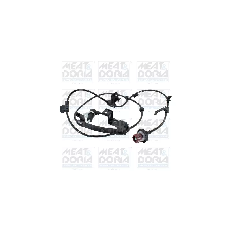 Capteur, vitesse de roue avant gauche MEAT & DORIA 90775